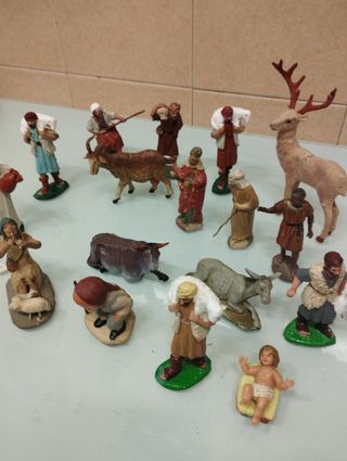 Belén figuras y animales