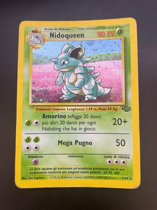 Nidoqueen 7/64 Jungle - Carte Pokémon ITA