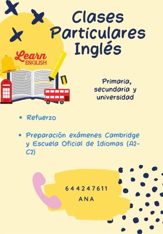 Clases particulares inglés 