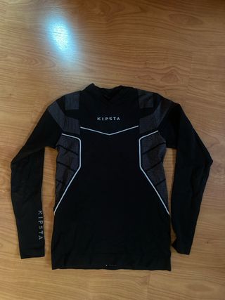 Camiseta térmica Kipsta negra