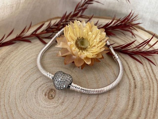 Pulsera Corazón Circonitas