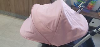 Capota Bugaboo Rosa Extensible Ventilada
