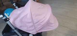 Capota Bugaboo Rosa Extensible Ventilada