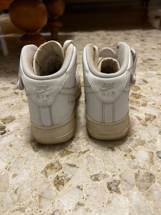 Nike Air Force 1 Mid Scarpe Bianche