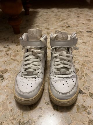 Nike Air Force 1 Mid Scarpe Bianche