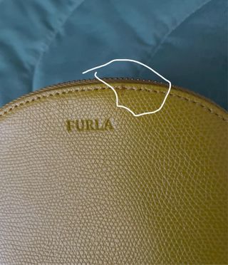 Pochette Furla Giallo Oro