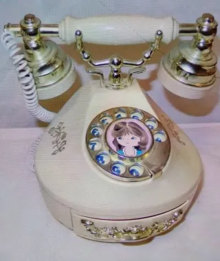 Teléfono Antiguo Juguete Coleccion