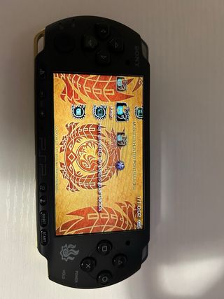 PSP 3000 edición Monster Hunter