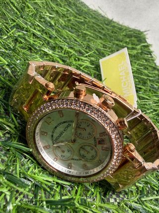 Orologio Michael Kors donna oro con cristalli