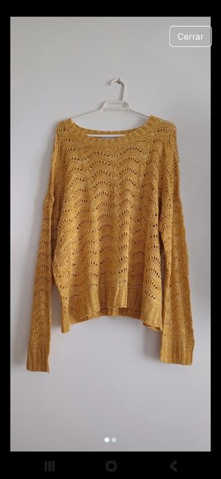 Jersey Lefties mujer talla L amarillo
