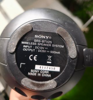 Altavoz Bluetooth Sony SRS-BT V25 Negro