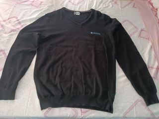 Jersey Lambretta cuello pico lana talla L