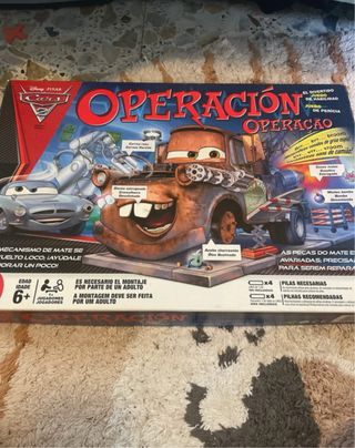 Operación Cars 2 Juego de Mesa