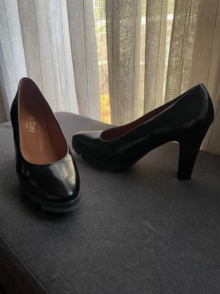 Zapatos All Day Piel Negro Talla 38