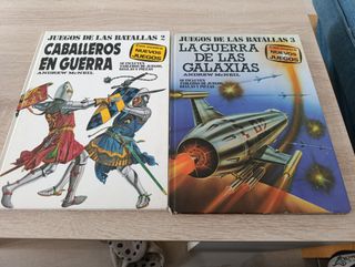 Libros los juegos de las batallas 1 y 2. 