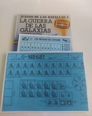 Libros los juegos de las batallas 1 y 2. 