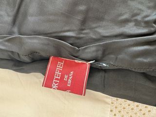 Pantalón de cuero auténtico negro