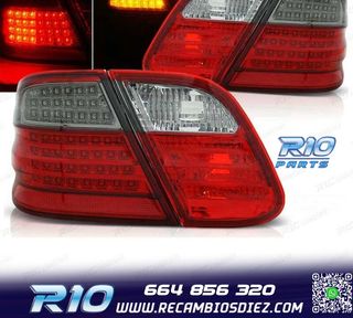 PILOTOS PARA MERCEDES CLK W208 97-02 LED ROJO AHUMADO
