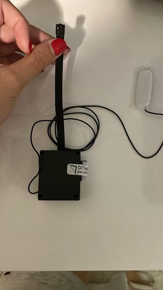 Pinganillo y cámara