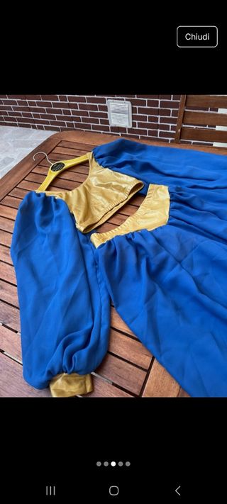 Vestito carnevale Principessa Jasmine Disney