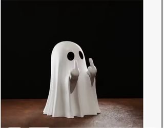Figura fantasma escritorio