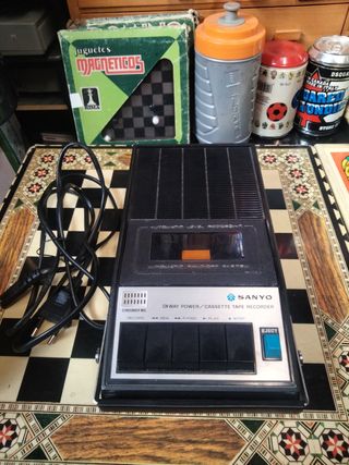 Grabadora Cassette Sanyo 3 Way Power