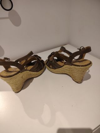 Sandalias Mustang Talla 38 Mujer