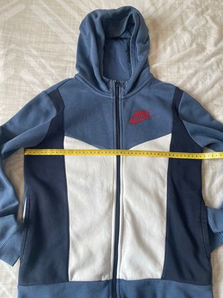 Chándal niño Nike original azul y blanco.
