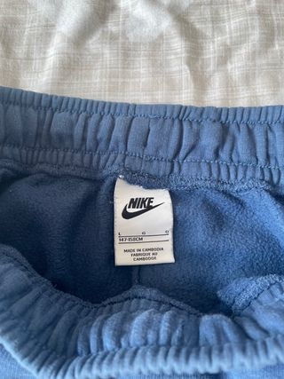 Chándal niño Nike original azul y blanco.
