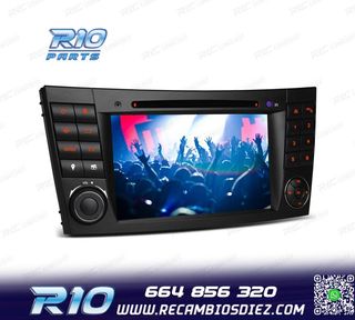 RADIO NAVEGADOR 7" PARA MERCEDES CL. E W211 CLS W219 USB GPS
