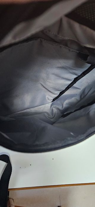 Mochila The North Face Negra y Blanca