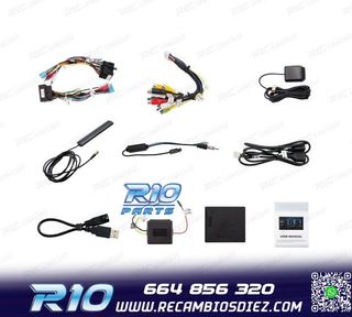 RADIO GPS ANDROID 13 PARA VOLKSWAGEN VW SEAT SKODA TOURAN 7"