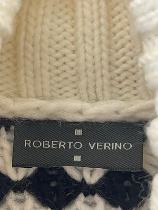 Jersey Roberto Verino cuello alto rayas
