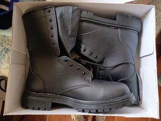 Botas Militares Negras Talla 45