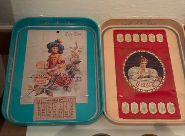 Coca-Cola Calendario 1891 Vasso