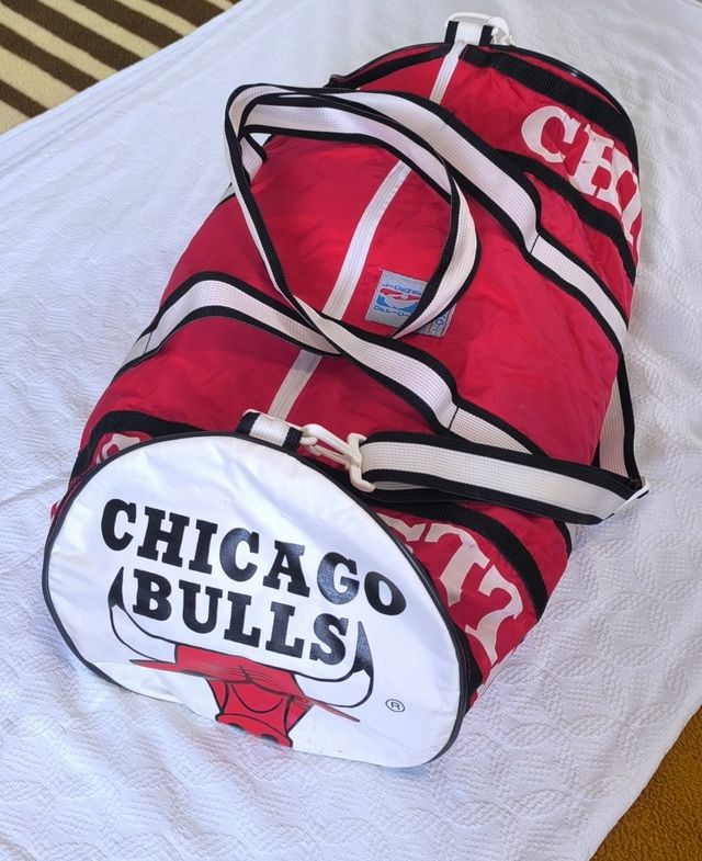 Bolso Chicago Bulls Rojo y Blanco