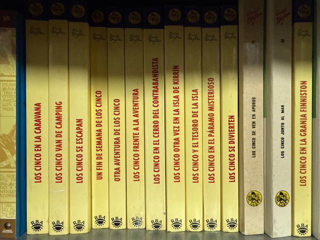 Colección novelas “Los Cinco”