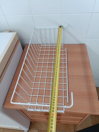 Cestillo para congelador blanco
