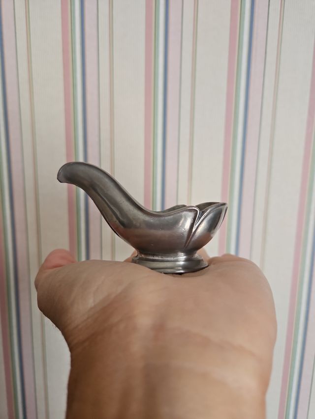 Porta pipa in peltro