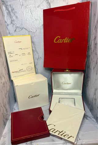 Caja Reloj Cartier