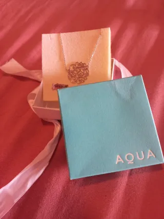 Collar AQUA de plata