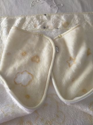 Mantita bebé con nubes