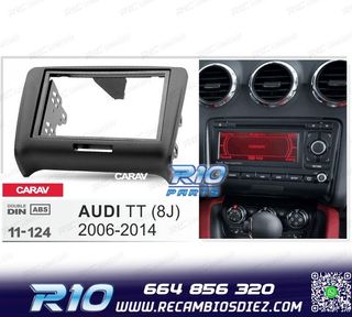 MARCO NEGRO RADIO 2-DIN PARA AUDI TT