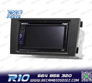 MARCO NEGRO RADIO 2-DIN PARA AUDI A6 Y ALLROAD