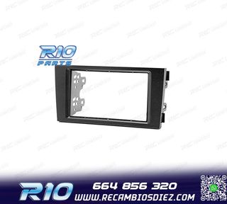 MARCO NEGRO RADIO 2-DIN PARA AUDI A6 Y ALLROAD
