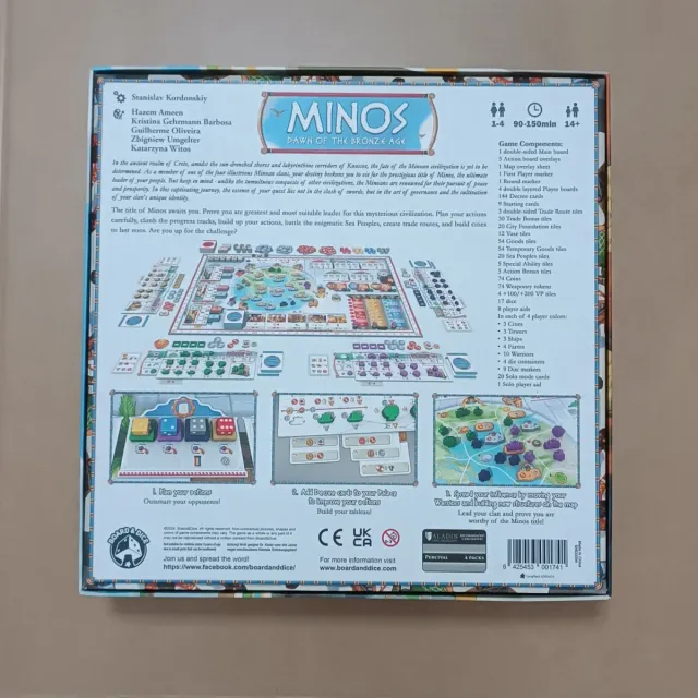 Minos: Dawn of the Bronze Age juego de mesa
