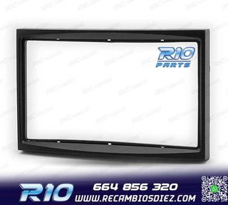 MARCO NEGRO RADIO 2-DIN PARA CITROEN C2 C3 BERLINGO JUMPY FI