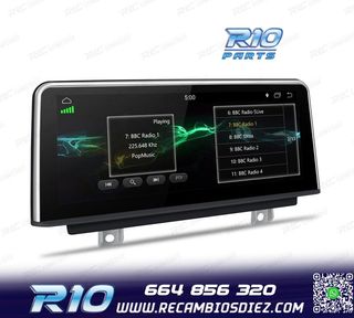 RADIO GPS ANDROID 14 PARA BMW SERIE 3 SERIE 4 10,25"