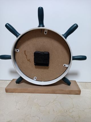 Reloj Timón Vintage Decorativo
