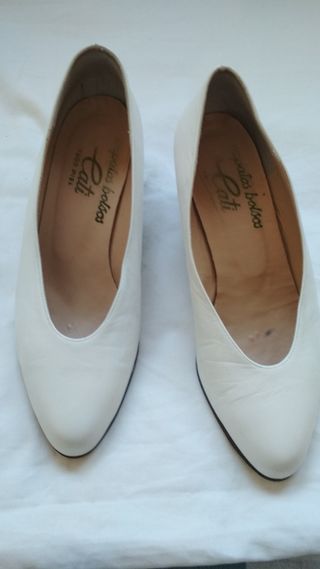 Zapatos de novia blancos